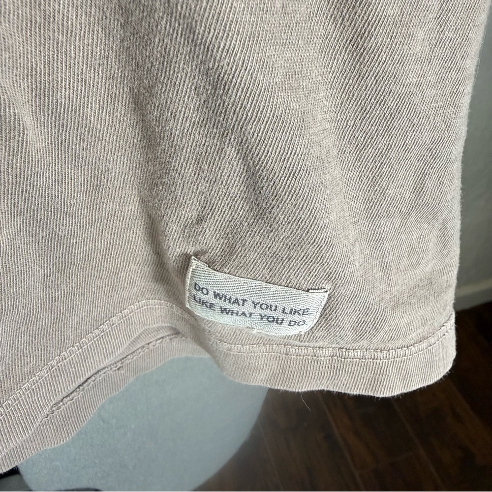 Life Is Good Kids Long Sleeve Shirt in Brown Be Frank Girls Small 6-8 - Picture 4 of 4